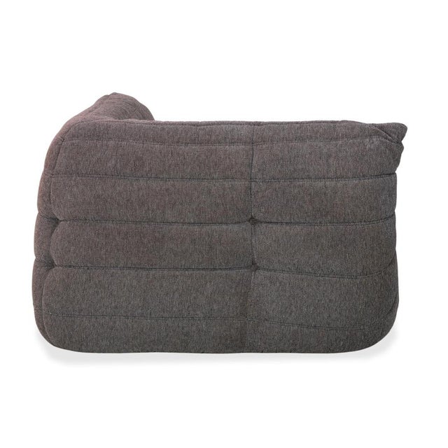 Togo Armchair in Grey Fabric by Michel Ducaroy for Ligne Roset For Sale - Image 11 of 14