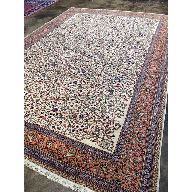 1960s 1960s Old Turkish Sivas Area Rug 8x12 For Sale - Image 5 of 7