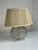 1982 Fine Art Lamps Pressed Glass Globe Table Lamp For Sale - Image 12 of 12