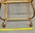 Gold 1960s Italian Hollywood Regency Gold Gilt 47" Iron Rope Tassel 3-Tier Etagere Stand For Sale - Image 8 of 8