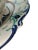 Vintage Italian Hand-Painted Majolica Soup Tureen With Underplate – Faenza Pottery, Blue and Green Floral Design, Italy, Mid-Century European Ceramic For Sale - Image 9 of 9