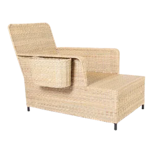 The Palm Beach Chaise Lounge With a Magazine Rack -From the Fs Flores Collection