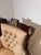 Traditional Empire Style Swivel Desk Chair in Leather For Sale - Image 3 of 8