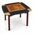 Wood 1960s John Stuart Game Table in Walnut Leather and Brass For Sale - Image 7 of 8