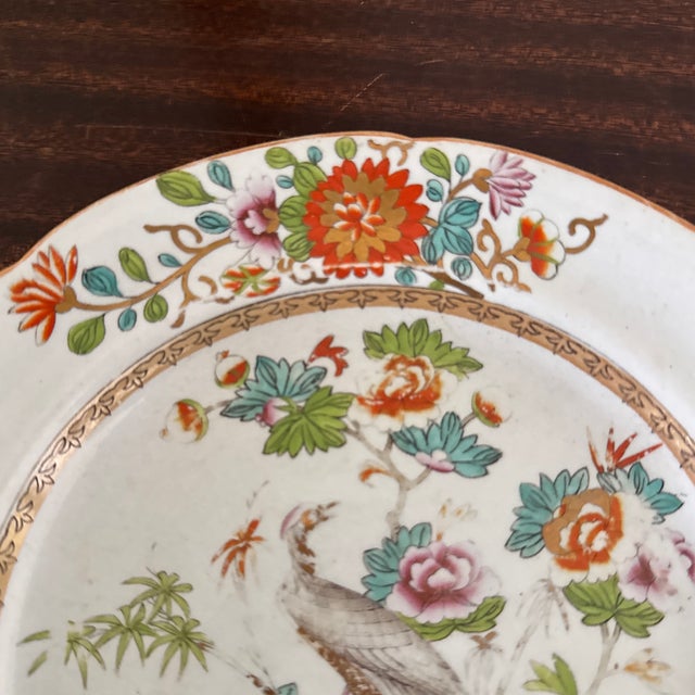Listing is for a 19th century Wedgwood (not the Josiah Wedgwood) chinoiserie plate.