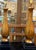 Mid-Century Modern Mid Century Large Scale Gilt Ceramic Lamps For Sale - Image 3 of 6