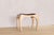 Signed Rumbo Stool 1 in Solid Beech Wood by Jean-Baptiste Van Den Heede Dimensions: D 28 x W 49 x H 40 cm Materials: Hand-...
