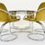 Mid-Century Modern Italian Round Smoked Glass Table and Cantilever Chairs by Gastone Rinaldi, 1970s, Set of 7 For Sale - Image 13 of 18