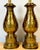 Gold Pair of Hollywood Regency Brass Artichoke Table Lamps by Stiffel, 1960s For Sale - Image 8 of 15