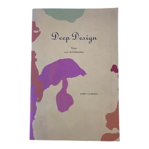 1990s Deep Design: Nine Little Art Histories by Libby Lumpkin Art Book