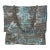 Silver Blue Graffiti CC Chainmail Flap Bag For Sale