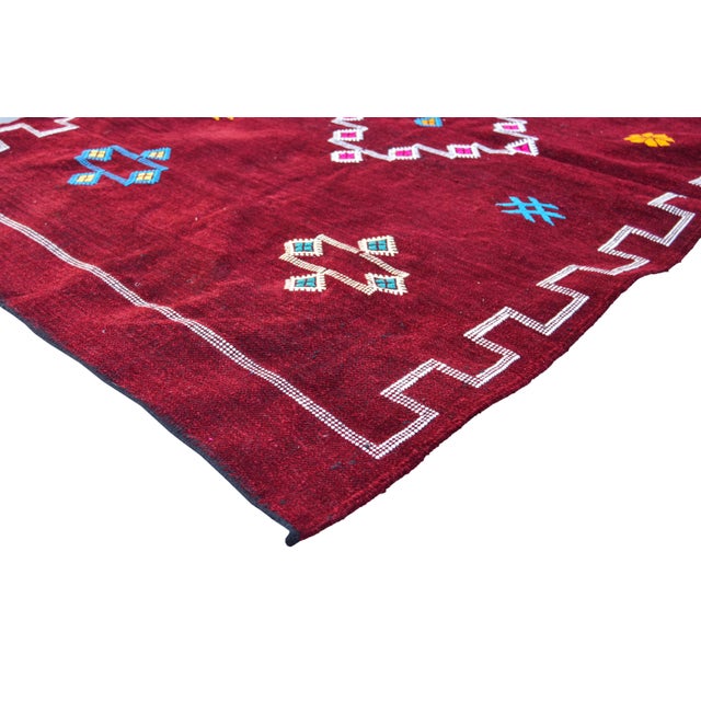 Moroccan Silk Rug 5'1'' x 3' Chairish