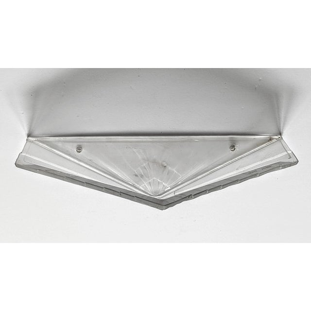Mid 20th Century Single French Art Deco Wall Sconce by Degue For Sale - Image 5 of 6