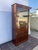 A Jacob Freres, Rue Meslee empire mahogany and gild bronze secretary bookcase, the bookcase surmounted by a molded cornice...