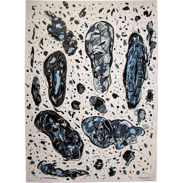 Maurizio Gracceva, Drawing, 2017, Mixed Ink on Paper For Sale