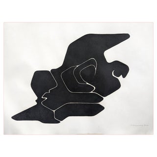 Pablo Palazuelo, Sceaux III, 1963, Hand-Signed Original Etching For Sale