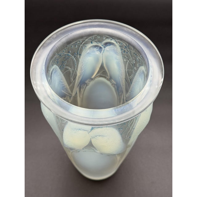 Ceylan Vase in Opalescent Glass by R. Lalique, 1924 For Sale - Image 12 of 12