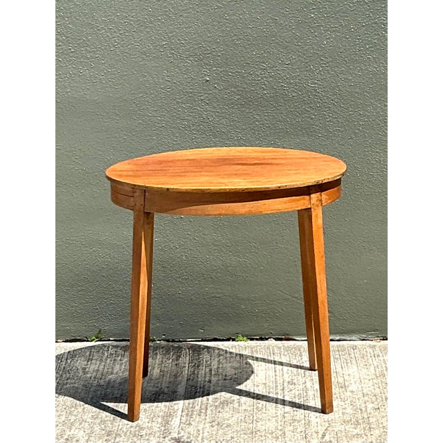 Vintage Hand Made Shaker Side Table For Sale - Image 4 of 12