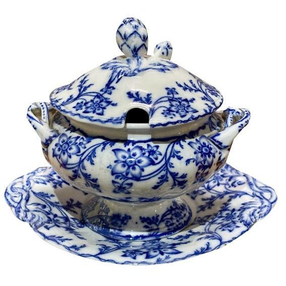 Sugar Bowl or Jam Container by Anemone England for Milton, 1890s For Sale - Image 16 of 16