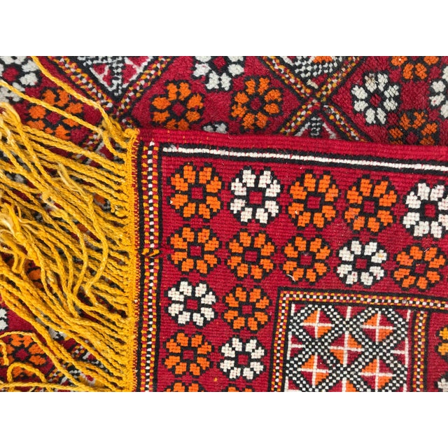Long Vintage Moroccan Berber Rug For Sale - Image 11 of 12