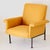 Mid-Century Modern Lounge Chair in Mustard Yellow Fabric, 1950s For Sale - Image 12 of 12