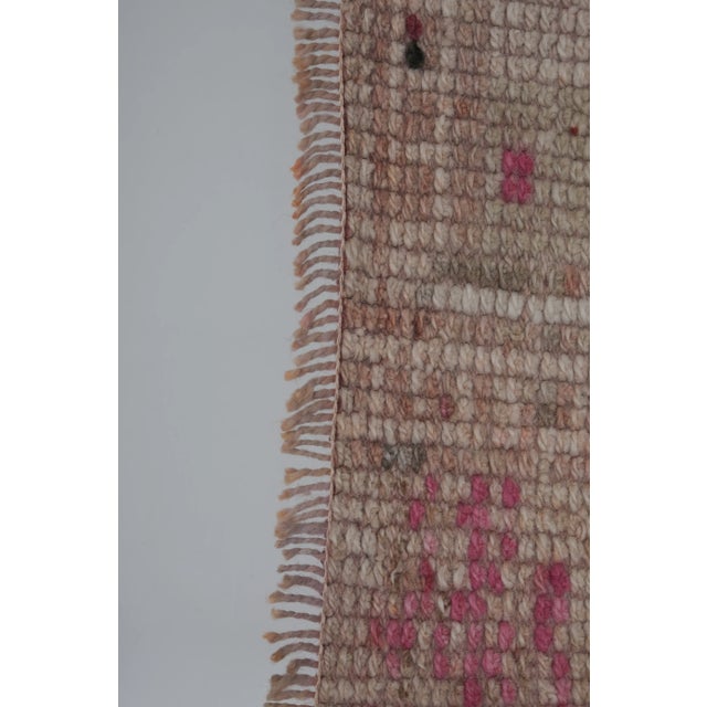 1960s Distressed Human Pictorial Kurdish Runner Rug For Sale - Image 11 of 13
