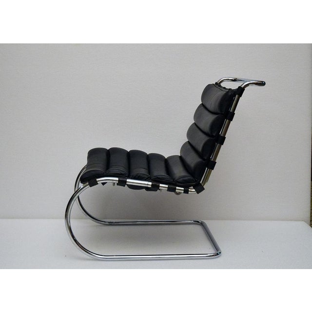 Ludwig Mies van der Rohe MR Series Armchair by Ludwig Mies van der Rohe for Knoll, 1980s For Sale - Image 4 of 10
