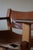 1950s B195 Attributed to Børge Mogensen Spanish Chair in Leather & Oak, Mid-Century For Sale - Image 5 of 9
