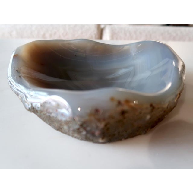 Vintage Bowl in Natural Mineral, 1960s For Sale - Image 4 of 8
