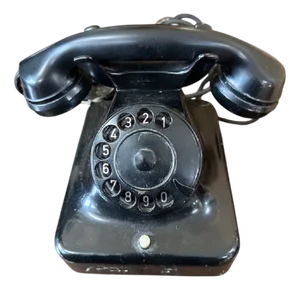 Bakelite Rotary Telephone from Siemens, 1950s