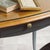 Louis XV Desk in Black with Oak Top and Glass Top For Sale - Image 3 of 13