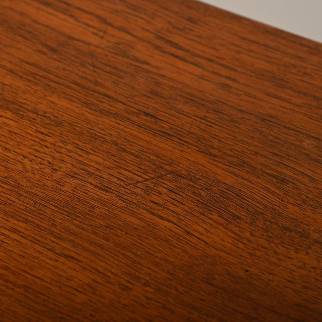Vintage Hunting Table in Teak and Oak by Børge Mogensen for Søborg Møbelfabrik, 1950s For Sale - Image 14 of 18