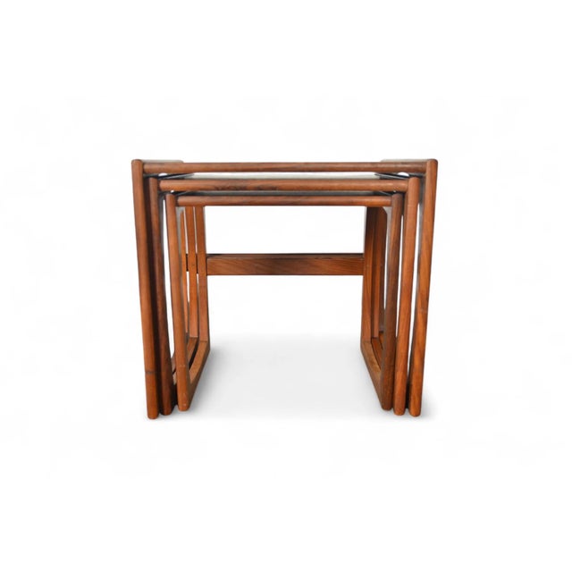 G Plan Set of 3 G Plan Quadrille Nesting Tables in Teak For Sale - Image 4 of 7