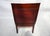 Traditional Mid 20th Century Red Leather Empire Style Armchair With Gilded Figures For Sale - Image 3 of 11