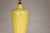 Late 20th Century Yellow Crackle Glazed Ceramic Vase Made into Table Lamp on Wooden Base For Sale - Image 5 of 9