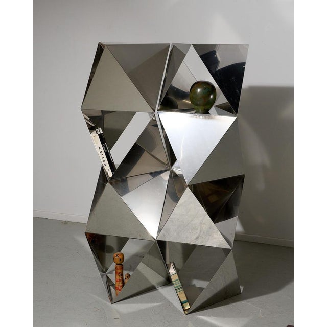 Polygon Stainless Steel Elements, 1970s, Set of 8 For Sale - Image 6 of 17