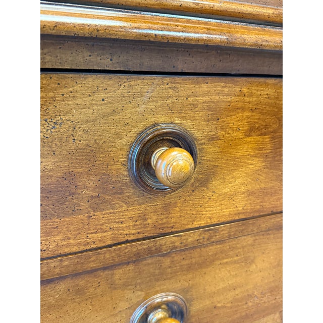 Brown Vintage Stanley Furniture Gentleman’s / Entertainment Armoire Chest For Sale - Image 8 of 12