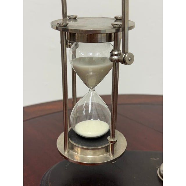 Hourglass Timer on Wood Base, Vintage For Sale - Image 10 of 11