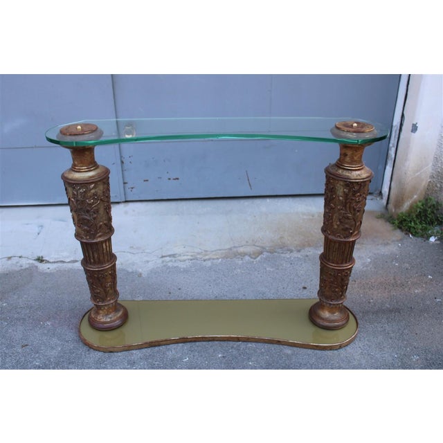 Console Table with Crystal Top by Pier Luigi Colli, 1940s For Sale - Image 17 of 17