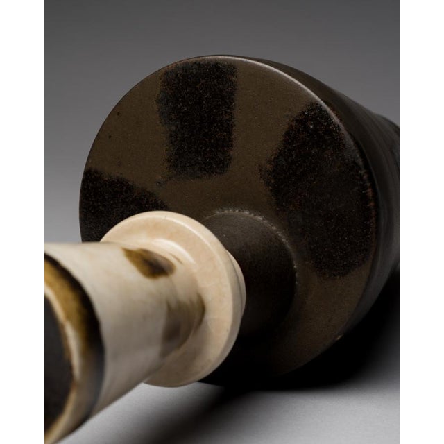 Studio Ceramic Vase by Friedhelm Tschentscher, 1960s For Sale - Image 10 of 15