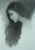 Untitled 12 by Mark Bradley Schwartz | Charcoal on paper of a woman's profile with long hair For Sale