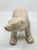 This crackle-glazed ceramic polar bear from the L&V Céram factory is a true example of the French Art Deco style of the...