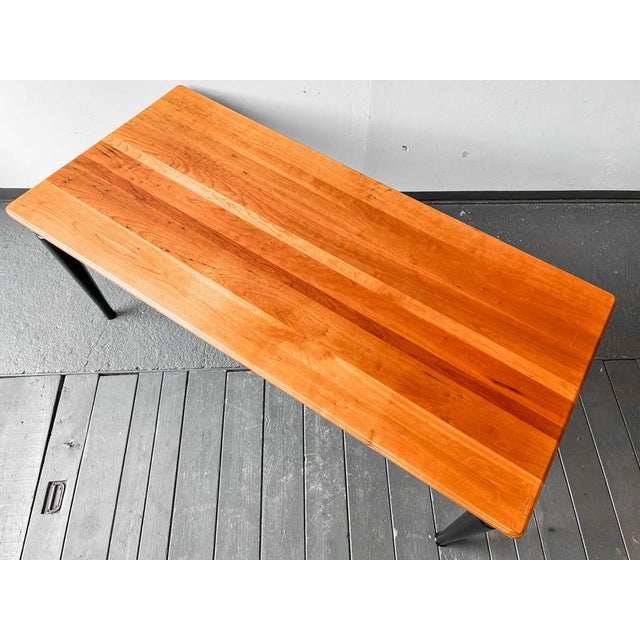 Large Solid Cherry Desk For Sale - Image 14 of 18