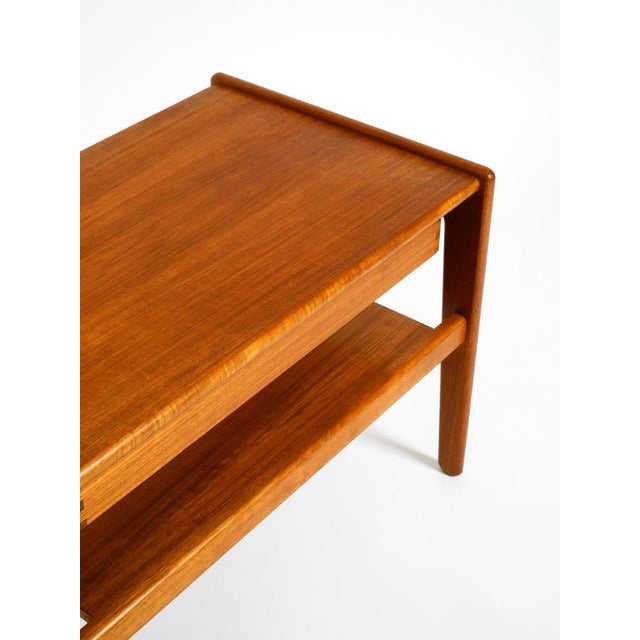 Mid-Century Modern Danish Teak Side Table with Drawer by Salin Nyborg, 1960s For Sale - Image 14 of 18