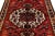 Vintage Handmade Persian Red Medallion Wool Rug 4'4" X 6'9" For Sale - Image 9 of 11