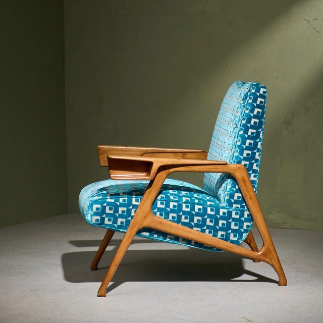 1940s Sculptural Lounge Chair by Augusto Romano, Italy, 1940s For Sale - Image 5 of 14
