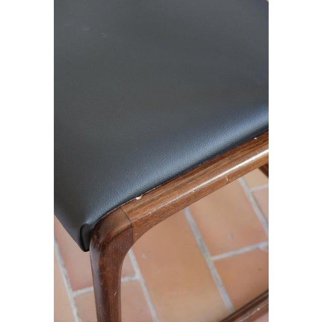 Bémol Sledge Chairs attributed to Baumann, France, 1960s, Set of 3 For Sale - Image 9 of 12