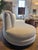 Ivory One Vintage Kidney Shaped Sofa For Sale - Image 8 of 12