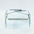 Corner Trangle Nesting Tables in Glass Chrome by Pierangelo Gallotti for Galotti & Radice, 1970s, Set of 4 For Sale - Image 15 of 18