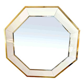 Mirror by Jean Claude Mahey, 1970s For Sale